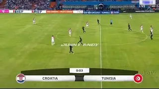 Croatia vs Tunisia 1-2// 2k19