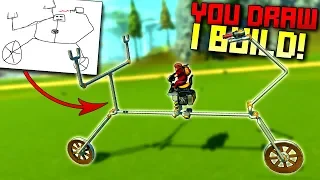 I Brought Terrible Drawings to Life in This Game! [YDIB 3] - Scrap Mechanic Gameplay
