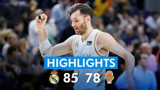 RESUMEN | Real Madrid 85-78 Valencia Basket