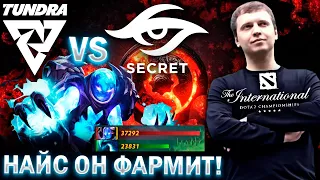 «КАК АРК ТАК БЫСТРО ФАРМИТ!?» 😳 / Папич Комментирует Гранд-Финал TI11 Secret vs Tundra (2 карта)