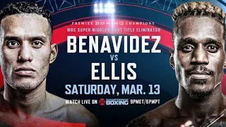 David Benavidez vs Ronald Ellis Preview