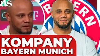 VINCENT KOMPANY PRESENTADO como NUEVO ENTRENADOR del BAYERN