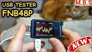 USB TESTER FNB48P FNIRSI tester cool gadget review [English SUBS]