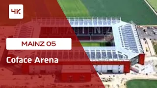 Mainz 05 | Coface Arena | Germany | Bundesliga | 4K | Aerial View | Mewa Arena | Opel Arena | FIFA