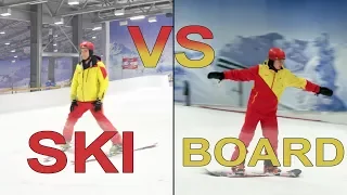 Was ist leichter ? Ski oder Snowboard