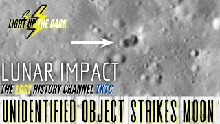 Unidentified Vehicle Strikes The Moon Leaving HUGE Double Crater #TheMoon, #NASA, #SpaceExploration,