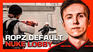 How ropz Defaults Lobby On Nuke T Side (CS:GO Guide)