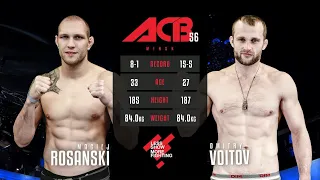 Мацией Розански vs. Дмитрий Войтов | Maciej Rozanski vs. Dmitry Voitov | ACB 56 - Young Eagles 16