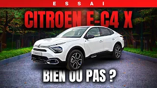 Quelques lacunes mais un CONFORT INCOMPARABLE / Essai du Citroen ë-C4 X