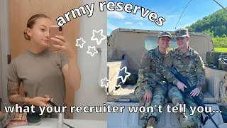 WHAT YOU NEED TO KNOW BEFORE JOINING THE ARMY RESERVES!