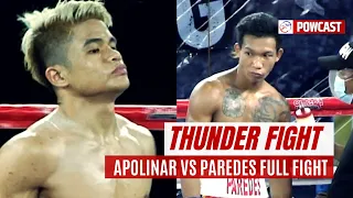 Thunder Fight | Pete Apolinar vs Juanito Paredes Full Boxing Fight in HD | Omega Sports Promotions