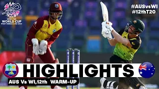 Australia vs West Indies 12th Warm-up Match Highlights | ICC World Cup 2024 | AUS vs WI Highlights