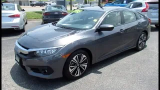 *SOLD* 2018 Honda Cvic EX-T Sedan Walkaround, Start up, Tour and Overview