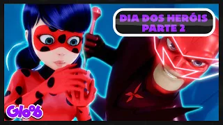 LADYBUG E CAT NOIR VÃO CONSEGUIR DERROTAR HAWK MOTH? (DIA DOS HERÓIS 2) | MIRACULOUS LADYBUG 2ª TEMP