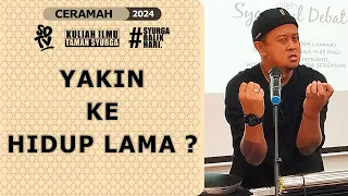 SYAMSUL DEBAT | YAKIN KE HIDUP LAMA ?