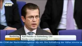 Befragung von Karl-Theodor zu Guttenberg - Teil 1