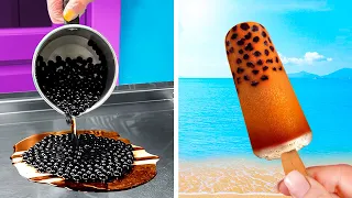 BUBBLE TEA ICE CREAM | Cool Dessert Ideas And Sweetest Food Recipes To Delight You
