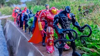 AVENGERS TOYS/ action figure/unboxing/cheap price/iron Man, Hulk, Thor, spider Man/toys