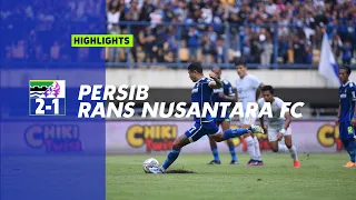 Match Highlights PERSIB 2 - 1 RANS NUSANTARA FC | Pekan 8 Liga 1 2022