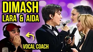 TI AMO COSI | DIMASH KUDAIBERGEN, LARA FABIAN & AIDA GARIFÚLLINA | VOCAL COACH | SUBTITLES ON