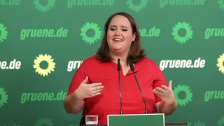 Pressekonferenz mit Ricarda Lang am 13.11.2023