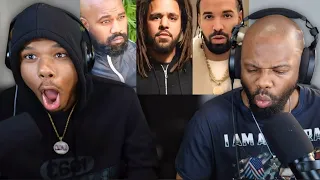 WHY KANYE DISS DRAKE AND COLE? Kanye West - Like That (Remix) POPS REACTION