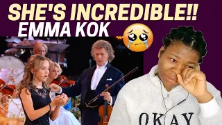 FIRST TIME REACTION 15 Year Old Emma Kok Sings Voilà – André Rieu, Maastricht 2023 (official video)
