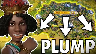 Civ 6 | Creating PLUMP Cities With 5 RING YIELDS! It's Possible! – (#3 Deity Kongo Civilization VI)