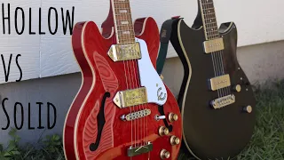 Hollowbody Guitar VS Solidbody Guitar