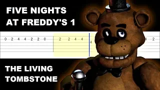 Five Nights at Freddy's 1 Song - The Living Tombstone (Easy Guitar Tabs Tutorial)