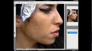 Amy Winehouse Photoshop Retouching
