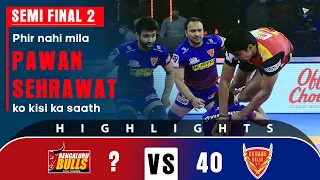 Pro Kabaddi League 8 Highlights Semi-Final 2 | Dabang Delhi vs Bengaluru Bulls