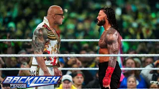 Full Match - Roman Reigns vs The Rock - WWE WrestleMania Backlash 2024
