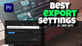How to Export 1080p, 1440p, 4K 60FPS Videos in Premiere Pro (BEST RENDER SETTINGS)