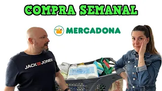 COMPRA SEMANAL MERCADONA ✨ siempre son 150€ 😥