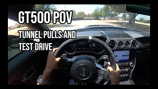 2022 Shelby GT500: POV TUNNEL PULLS and Driving Impressions