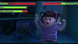 Monsters, Inc. (2001) Rescuing Boo with healthbars 4/4