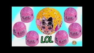 Jelly Fashion Crush Dress Up ! LOL Surprise Blind Bag Cups + Confetti POP Doll