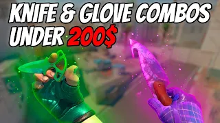 The BEST Knife & Glove Combos Under $200! - The Best Cheap CS2 Skins (2024)