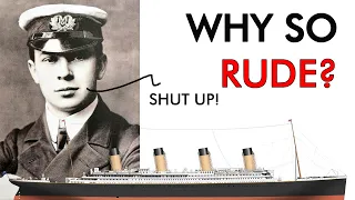 Why was Titanic's wireless operator so rude to the Californian?