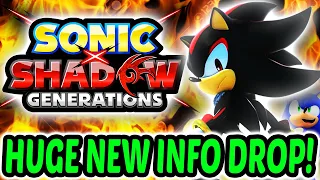 Sonic X Shadow Generations Announcement Just Confirmed A MASSIVE Leak...