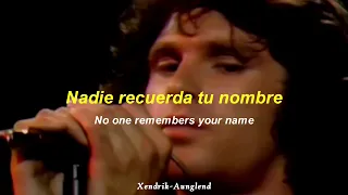 The Doors - People Are Strange ; Español - Inglés (Video)