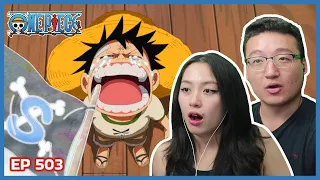 SABO!!! 😭 THE "S" ON ACE'S TATTOO?! | One Piece Episode 503 Couples Reaction & Discussion