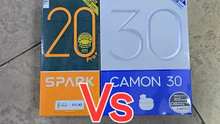 Camon 30 4G  Vs  Spark 20 pro plus | Who will Win.??