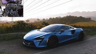 McLaren Artura - Forza Horizon 5 | Thrustmaster TX gameplay