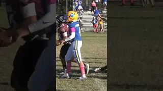 😱🤯 Kid ends game with unbelievable INT #sctop10 #florida #football #football #kids #amazing