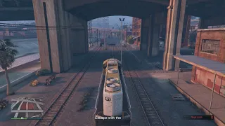 Cluckin Bell Farm CAN YOU STEAL THE TRAIN? GTA V PS5