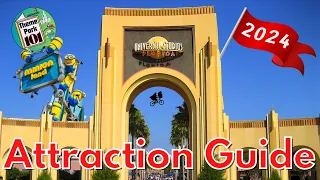 Universal Studios Florida ATTRACTION GUIDE - 2023 - NEW Minion Land - Universal Orlando Resort