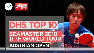 DHS ITTF Top 10 - 2018 Austrian Open