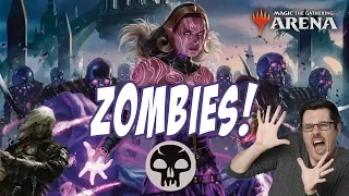 How to win with Zombies in Magic Arena - War of the Spark deck